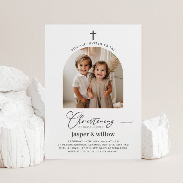 Invitación a la cristiandad conjunta de la foto ar (Subido por el creador)