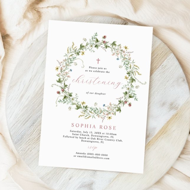 Invitación a la cristiandad de flores silvestres r (Subido por el creador)
