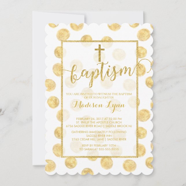 Invitación a la cristiandad de la Cruz de Oro Mode (Anverso)