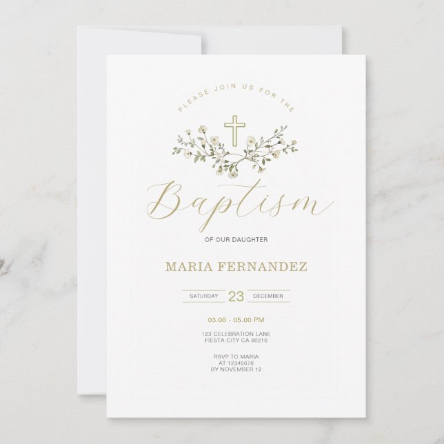 Invitación a la cristiandad de las flores silvestr (Anverso)