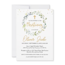 Invitación a la cristiandad del follaje de Eucalyp