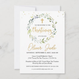 Invitación a la cristiandad del follaje de Eucalyp