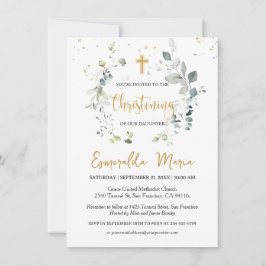 Invitación a la cristiandad del follaje de Eucalyp