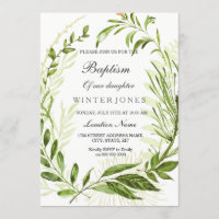 Invitación a la cristiandad por bautismo de varón