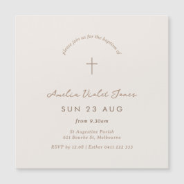 Invitación a la cristiandad por bautismo mínimo ma