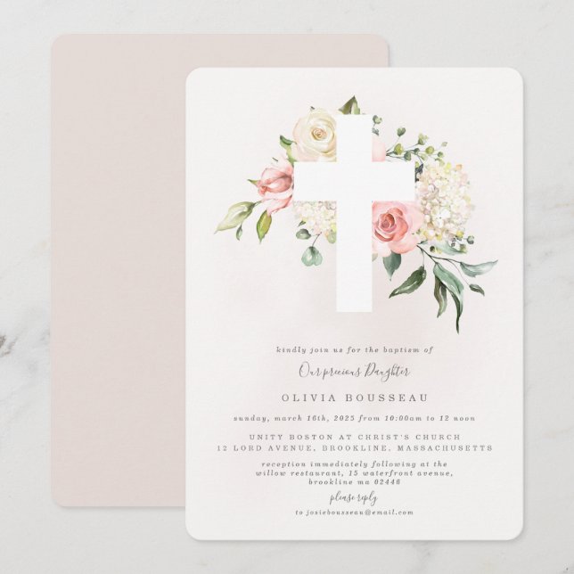 Invitación a la cristiandad por el bautismo de Ros (Anverso / Reverso)