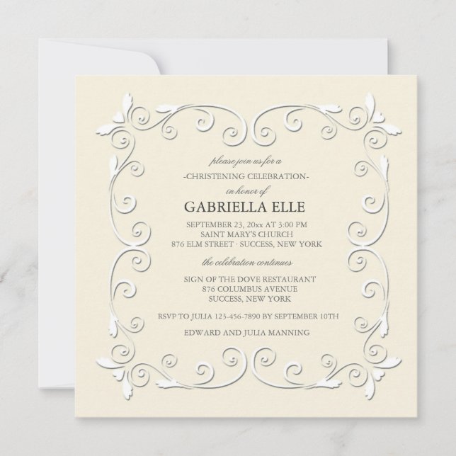 Invitación a la cristiandad por el encanto y la gr (Anverso)