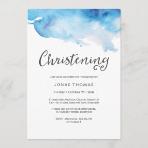 Invitación a la cristiandad salpicaduras de colo