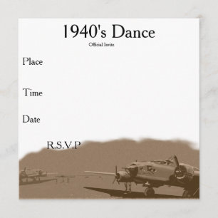 Invitación a la danza de los años 40