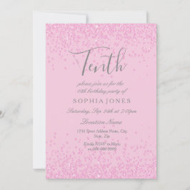 Invitación a la décima fiesta de cumpleaños de Chi