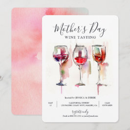 Invitación a la degustación de vino en el Día de l