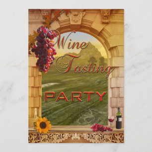 Invitación a la degustación de vinos de la bodega 