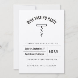 Invitación a la degustación de vinos de la colecci