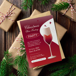Invitación a la degustación de vinos de Navidades