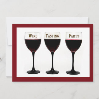 Invitación a la degustación del vino