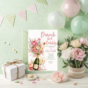 Invitación a la despedida de soltera Brunch and Bu