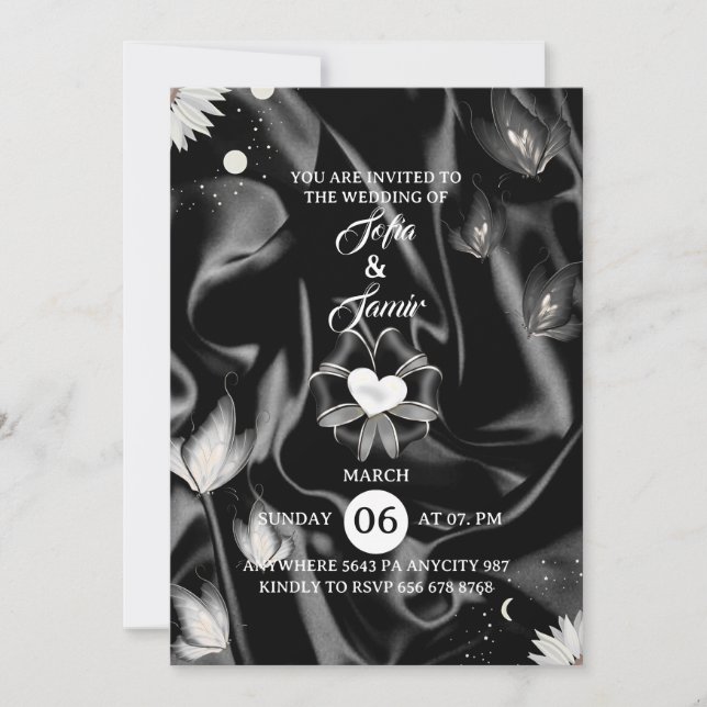 Invitación a la despedida de soltera de Lifetime o (Anverso)