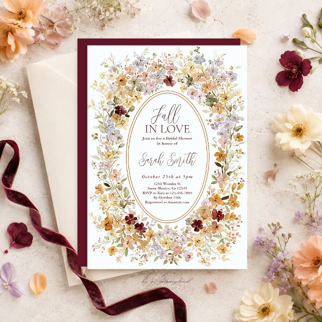 Invitación a la despedida de soltera Fall in Love (Subido por el creador)