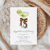 Invitación a la despedida de soltera Margaritas &
