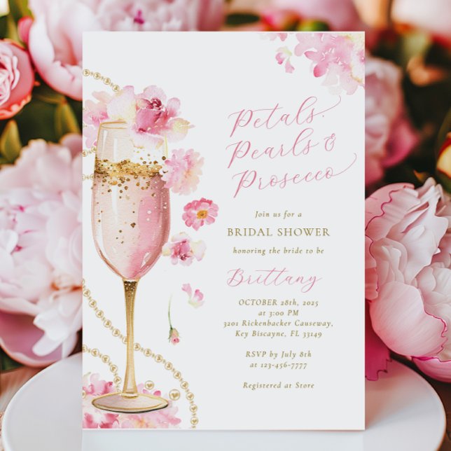 Invitación a la despedida de soltera Petals, Pearl (Subido por el creador)
