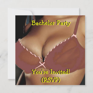 Invitación a la despedida de soltero