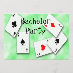 Invitación a la Despedida de Soltero con Cartas de