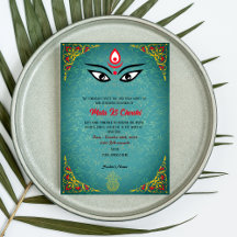 Invitación a la diosa Durga Jagrata de Mata Ki Cho