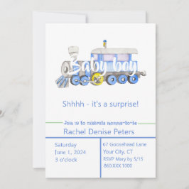 Invitación a la ducha Baby Boy