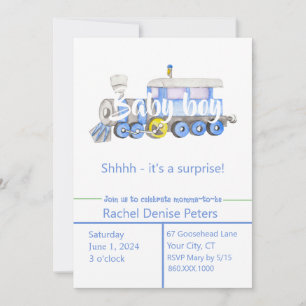 Invitación a la ducha Baby Boy
