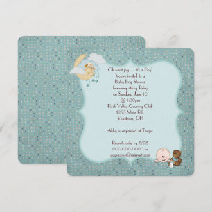Invitación a la ducha Baby Boy