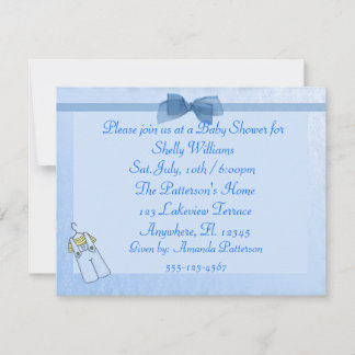 Invitación a la ducha Baby Boy