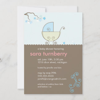 Invitación a la ducha Baby Boy
