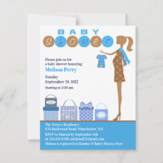 Invitación a la ducha Baby Boy