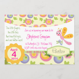 Invitación a la ducha con Bonito Dragonfly