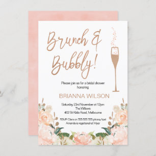 Invitación a la ducha con buitre de Rosa Gold Brun