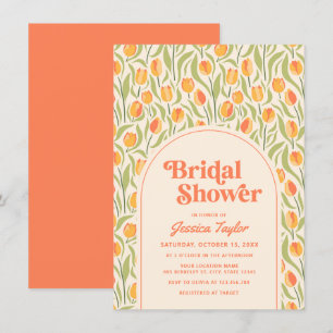 Invitación a la ducha con estilo de novias del Ret