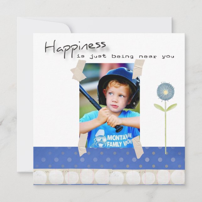 Invitación a la ducha de adopción (Anverso)