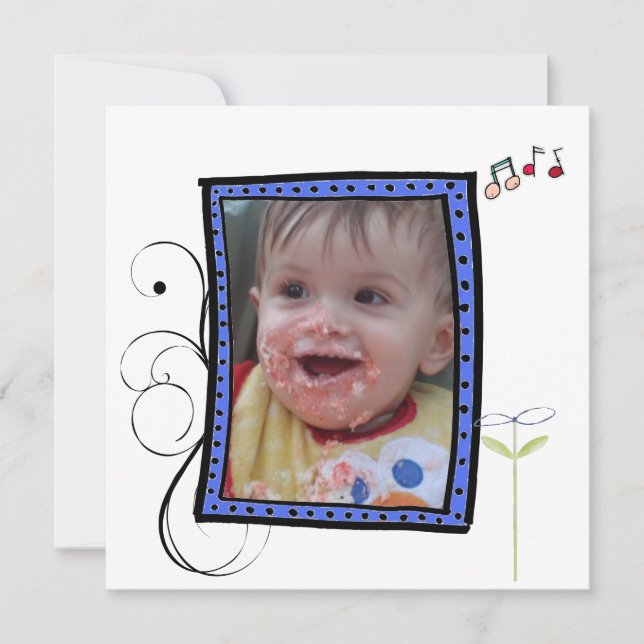 invitación a la ducha de adopción (Anverso)