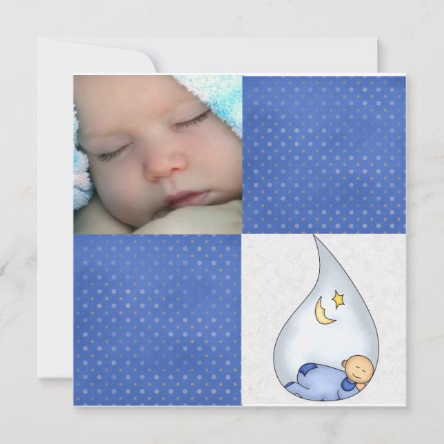 invitación a la ducha de adopción (Anverso)