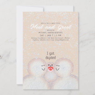 Invitación a la ducha de adopción de la familia Sn