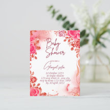 invitación a la ducha de bebé