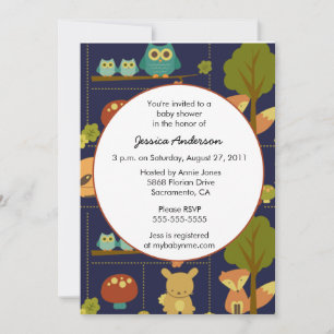 Invitación a la ducha de bebé