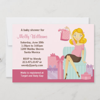 Invitación a la ducha de bebé