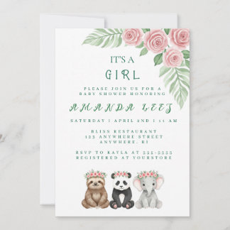 Invitación a la ducha de bebé