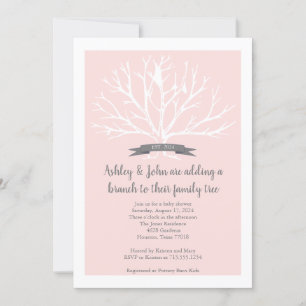 Invitación a la ducha de bebé Ashley