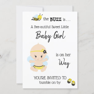 *~* Invitación a la ducha de bebé bebe