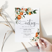 Invitación a la ducha de bebé de los gemelos Littl