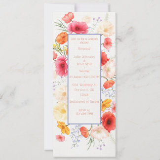 Invitación a la ducha de boda
