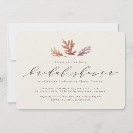 Invitación a la ducha de boda