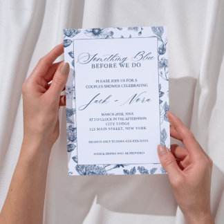 Invitación a la ducha de boda